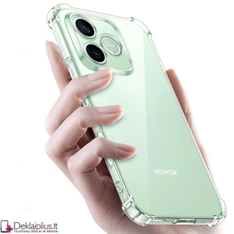 Silikoninis - Anti shock dėklas - su kameros apsauga - skaidrus (Huawei Honor 600 Lite) Silikoninis - Anti shock dėklas - su kameros apsauga - skaidrus (Huawei Honor 600 Lite)